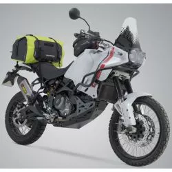 Sacoche de selle Drybag 350, volume 35 litres, Gris / jaune, Imperméable