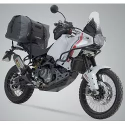 Sacoche de selle Drybag 600, volume 60 litres, Gris / Noir, étanche