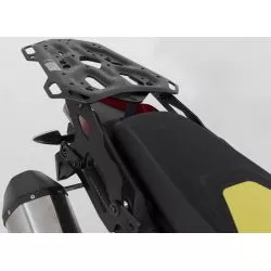 Porte-bagages ADVENTURE-RACK SW-Motech Noir - Aprilia Tuareg 660 2021 et +