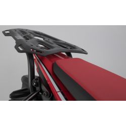 Porte-bagages ADVENTURE-RACK SW-Motech Noir - Honda CRF1100L Africa Twin 2019-2021
