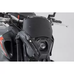 Saute-vent aluminium Noir - Yamaha MT-09 2020 et +
