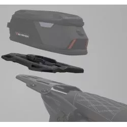 Kit d'adaptation anneau PRO pour STREET-RACK SW-Motech avec platine pour sacoche PRO