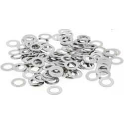 Rondelles alu BIHR 8x14x1mm 100 pièces