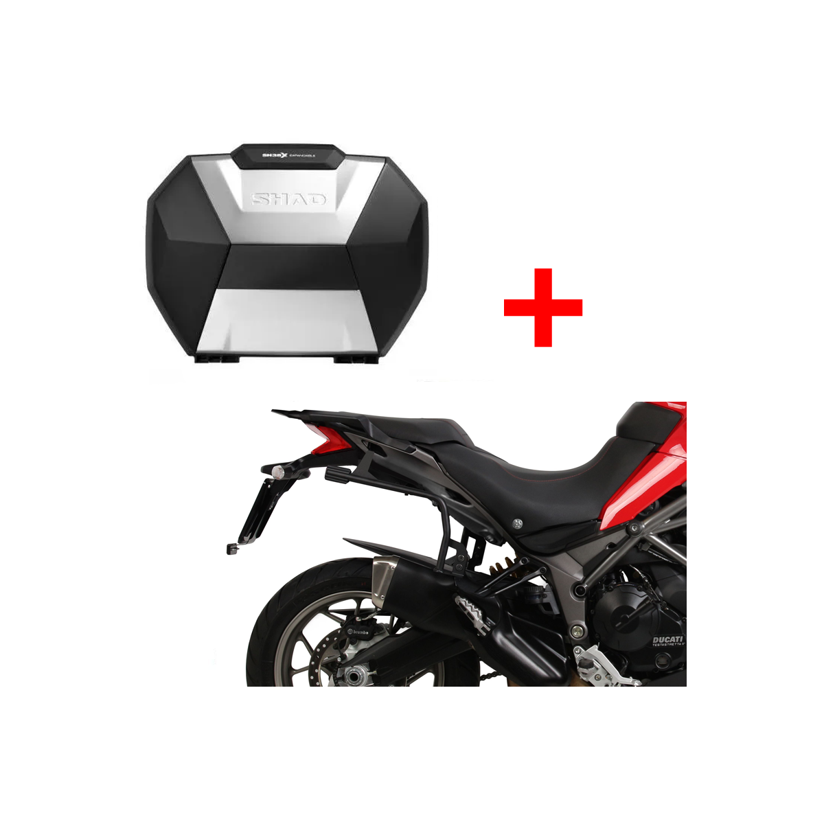 Set: Saci de caz interior pentru Ducati Multistrada 15-20 cazuri
