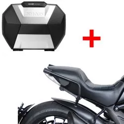 Pack valises Shad SH38X aluminium + supports 3P pour Ducati Diavel 1200 2012-2018