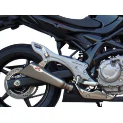 Echappement silencieux IXIL X55 pour Suzuki SFV650 Gladius 2009-2016