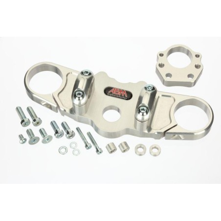 Té de fourche street bike ABM - Honda CBR 600 RR ABS 2013 et + (guidon 28mm)