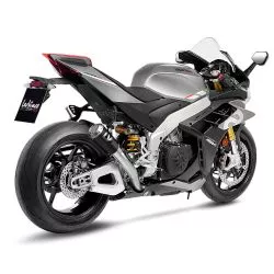 Échappement silencieux Slip-On LeoVince LV-10 Carbone pour Aprilia Tuono V4 et RSV4 1100 / Factory 2021 et +