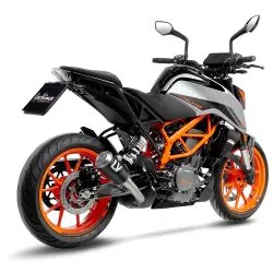 Échappement silencieux Slip-On LeoVince LV-10 Carbone pour KTM Duke 125 et 390 2021 et +