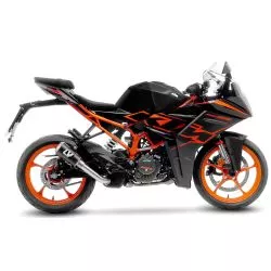 Échappement silencieux Slip-On LeoVince LV-10 Carbone pour KTM RC125 2022 et +