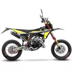 Collecteur racing LeoVince X-FIGHT 80040 pour Fantic XM / XE 50 2021 et +