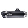 Échappement ligne complète LeoVince NERO Inox noir pour Yamaha 125 XMAX / TECH MAX 2021 et +
