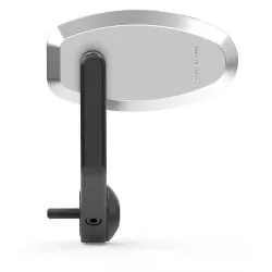 Rétroviseur RIZOMA REVERSE RETRO embout de guidon noir, aluminium, anodisé gris ou bronze pour moto