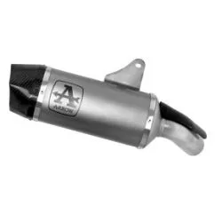 Silencieux INDY RACE EVO ARROW 71967PK Titane embout carbone - Kawasaki Z500 2024 et +