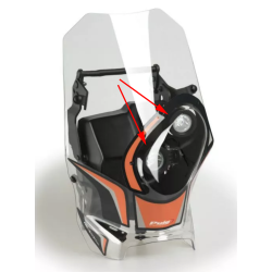 Optique de remplacement pour semi carènage Rally 10811 Puig