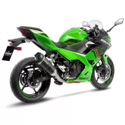 Échappement Ligne complète LeoVince FACTORY S carbone pour Kawasaki Ninja 400, Z400, Ninja 500 / SE, Z500 / SE