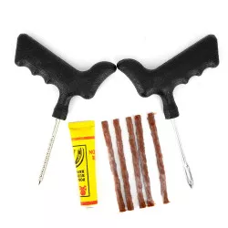 Sifam - Kit de Réparation Rapide pour Pneu Tubeless Moto & Scooter - Mèches Longues