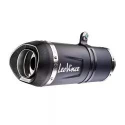 Échappement ligne complète Leovince LV ONE EVO BLACK EDITION inox pour Triumph Tident 660 et Tiger Sport 660