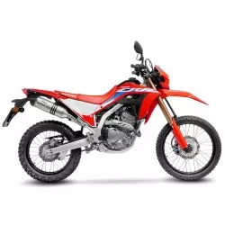 Échappement silencieux Slip-On LeoVince LV ONE EVO inox pour Honda CRF300L / CRF300 RALLY 2021 et +