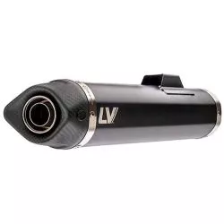Échappement silencieux Slip-On LeoVince LV ONE EVO BLACK EDITION inox noir pour CAN-AM Ryker 600 et Ryker 900 2019 et +