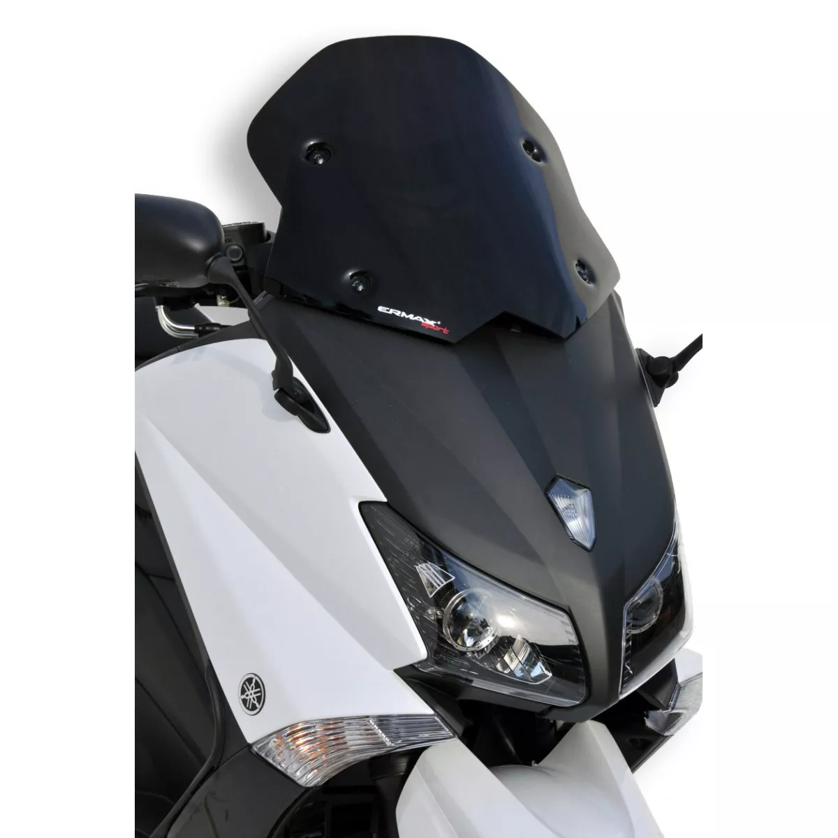 Ermax Bulle Pare-Brise Saute-Vent Sport Noir Pour TMAX 560 2022-2025 - Réf 0302Z01