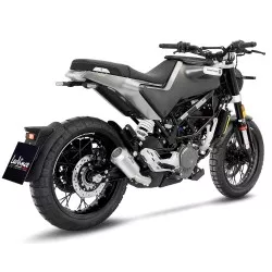 Échappement silencieux Slip-On LeoVince LV-10 inox pour Husqvarna 125 Svartpilen / Vitpilen 2021 et +, 401 Svartpilen / Vitpilen