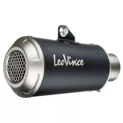 Échappement silencieux Slip-On LeoVince LV-10 inox BLACK EDITION - CF MOTO 450 SS / SR 2023 et +