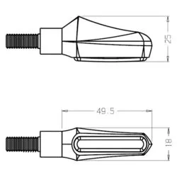 Clignotants avant Curve Clignotants 9084 Puig - Position + Clignotants