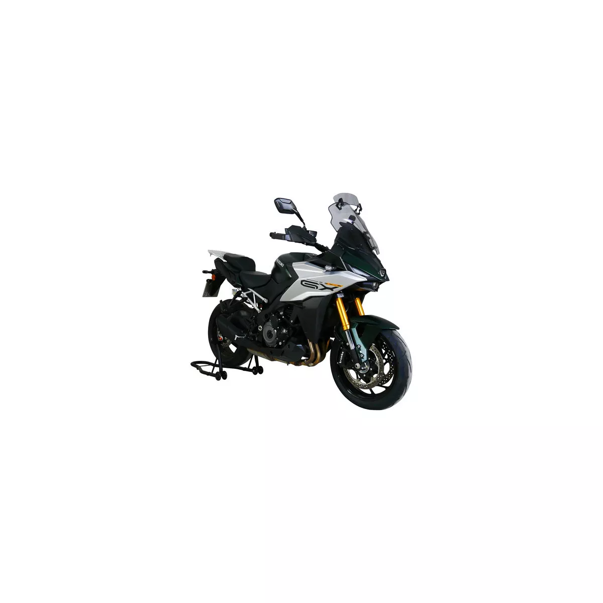2 Lunettes Moto MF Vulcan – Cadre Noir, Verres Fumés Polarisés