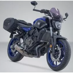 Set de sacoches latérales SW MOTECH PRO BLAZE Noir pour Yamaha MT07/ Moto Cage / Tracer 700