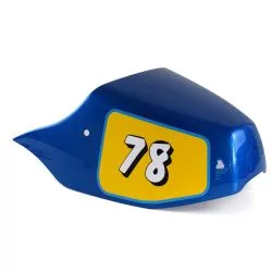 Kit stickers Pyramid BRA0503 numéros racing 0 à 9 - 3D Noir et blanc