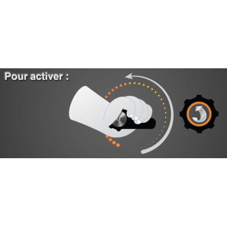 Activer le régulateur de vitesse KAOKO