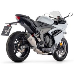 Ligne complète inox ARROW 71507VL silencieux VELOCE Titane - Triumph 660 Daytona 2024 et +