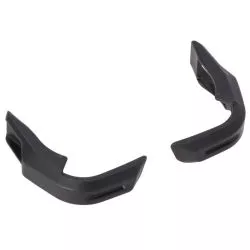 Set de patins de protection pour coques Adventure SW-Motech, noir, côté gauche et côté droit