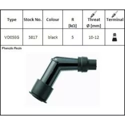 Ngk - Capuchon Antiparasite - XD05F-R - 5817