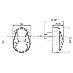Clignotants 4490 Puig spécifiques Kawasaki