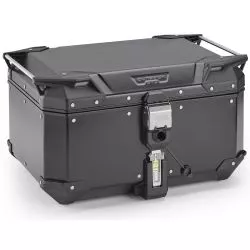 Valise Top Case moto OBKEV58A GIVI MONOKEY Trekker OUTBACK EVO SMART 58 litres Black Line, sans serrure