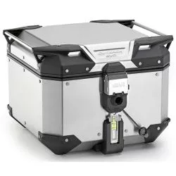 Valise Top Case moto OBKEV42A GIVI MONOKEY Trekker OUTBACK EVO SMART 42 litres aluminium, sans serrure