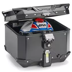 Valise Top Case moto OBKEV42B GIVI MONOKEY Trekker OUTBACK EVO SMART 42 litres Black Line, sans serrure