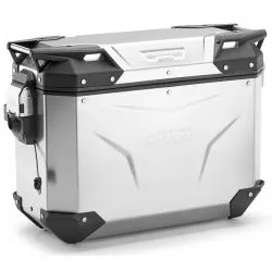 Valise latérale côté gauche GIVI MONOKEY Trekker OUTBACK EVO SMART 37 litres aluminium, sans serrure
