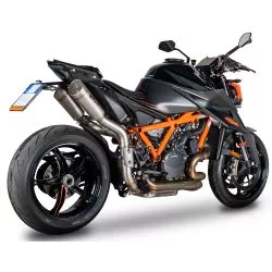 Silencieux Spark GRID-O Titane homologué pour KTM 1290 et 1390 Super Duke R / Evo 2020 et +