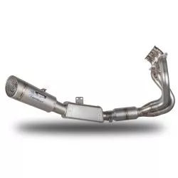 Ligne complète Spark homologuée, silencieux GRID-O, passage bas - Triumph Dtreet Triple 765 R / RS / Edition Moto2 2023 et +