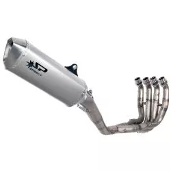 Ligne complète racing Spark, silencieux FORCE titane version longue, collecteur inox - Yamaha YZF-R6 2007-2016