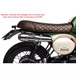 Silencieux racing universel Vintage Classic black SPARK, inox, diamètre 45mm + DB Killer