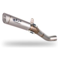 Silencieux racing Spark GRID-O Titane avec raccord Titane - Aprilia RSV4 1000 RR/RF et Tuono V4 RR / Factory 2017-2020