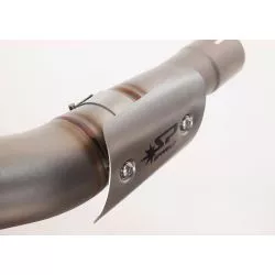 Silencieux Spark DAKAR Titane + raccord, position latérale haute homologué - Yamaha 700 Ténéré 2019-2021