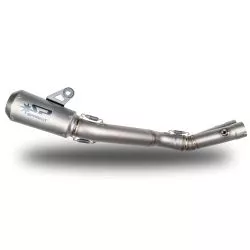 Demi-ligne racing Spark, collecteur Titane 2en1, silencieux MOTO GP - Yamaha 1000 YZF-R1 2015 et +