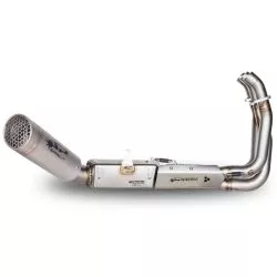 Ligne complète Spark collecteur inox + silencieux simple GRID-O Titane homologuée - MT09 2021 et +, XSR900 2022 et +