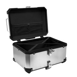 X-PLOR - Top case aluminium - Silver - 55L