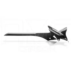 Garde boue arrière AMC Carbon avec protection de chaîne pour Yamaha R7 et MT07 2021 et +